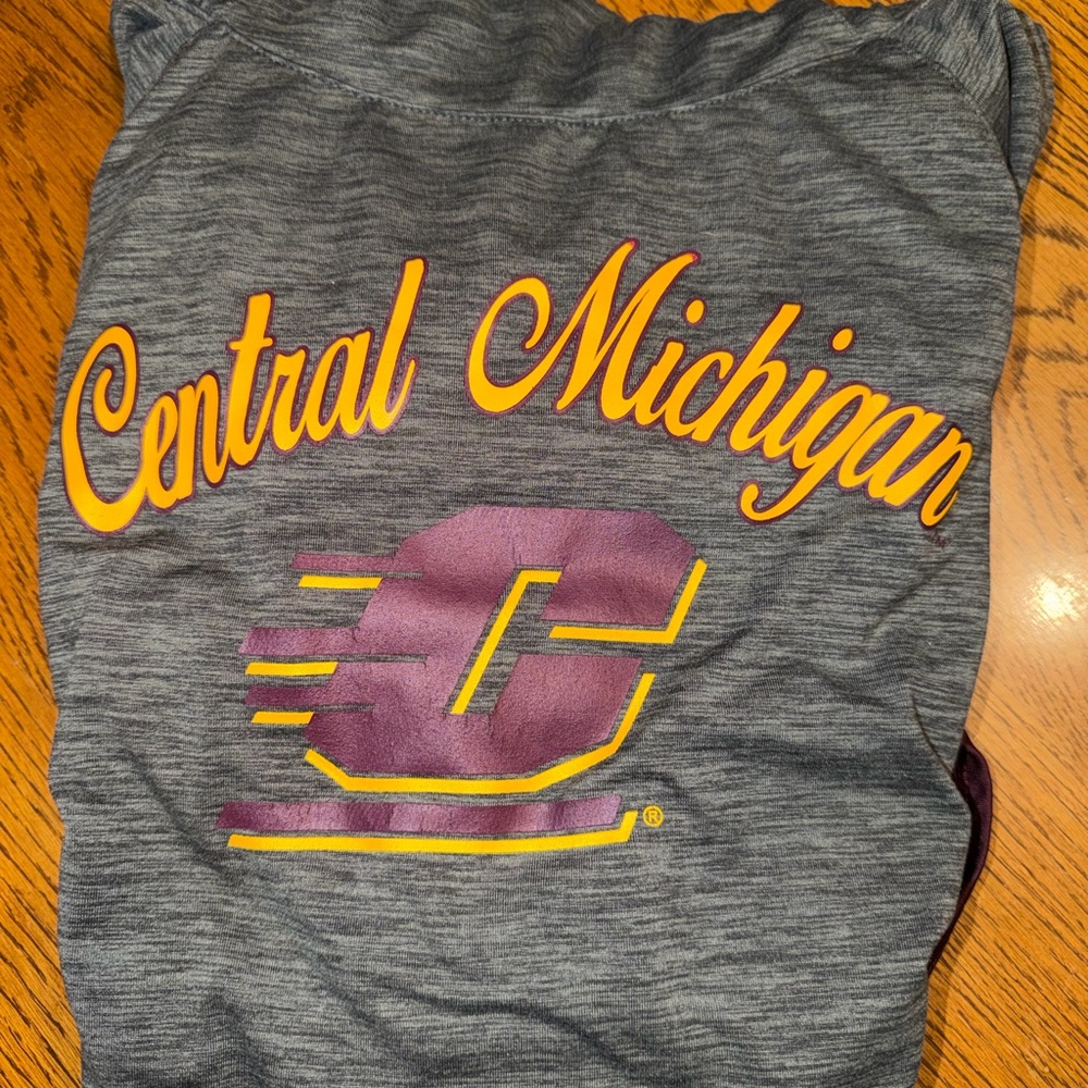 Central Michigan Gray Hoodie